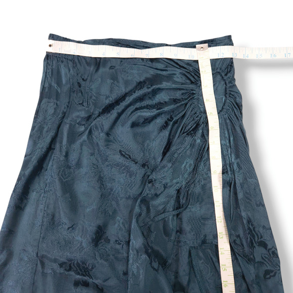 NWT B.O.G. Band of the Free Celene Layered Mini & Midi Skirt Sz XS [2] Deep Teal - Picture 9 of 11